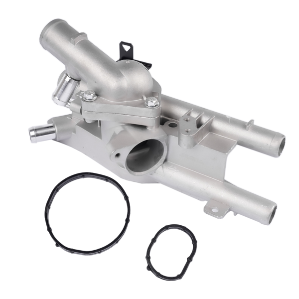 节温器总成 Upgrade Thermostat Housing Assembly Fit for Hyundai Sonata Santa Fe Tucson 2010-2015 Kia Optima Sorento 2011-2015 Sportage 2011-2016 2.4L 25600-2G500 902-5128-8