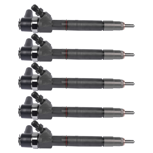 喷油器 Set of 5 Fuel Injector Diesel Fit for Freightliner Dodge Sprinter 2500 2004-2006 Engine Code OM647-5