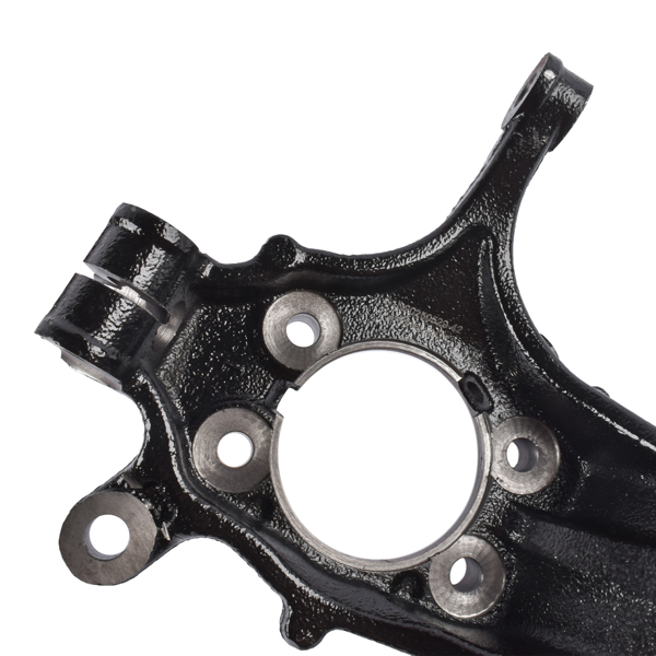 转向节 Front Left Driver Side Steering Knuckle Spindle Fit For Nissan Rogue 2.0L 2.5L 2014-2020 Black Metal 40015-4BA0A 400154BA0A-8