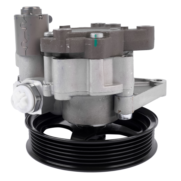 转向助力泵 Power Steering Pump with Pulley Fit for Mercedes-Benz W211/S211 E350 2006 V6 3.5L Aluminum without Reservoir 0044663601 0044663701 A0044663601-6
