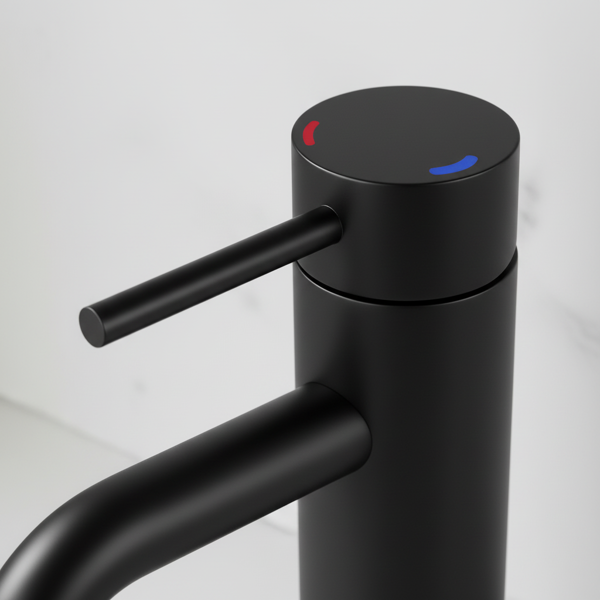 单柄浴室水龙头卫生间水龙头不锈钢单孔T10，哑光黑色【周末不发货，TK/TEMU订单仅支持自提】-4