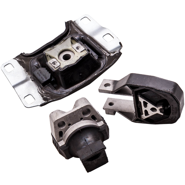 3件式发动机支架与变速箱支架套件，适用于2012-2018款福特福克斯2.0L L4发动机，零件号：3214 A5312-1