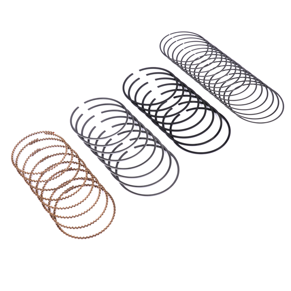 活塞环 STD Piston Rings Set Fits for Cadillac Escalade Buick Rainier Chevy Tahoe Impala Avalanche Express Silverado GMC Envoy Savana Sierra 1500 4.8L 5.3L 1999-2016 C96008-3