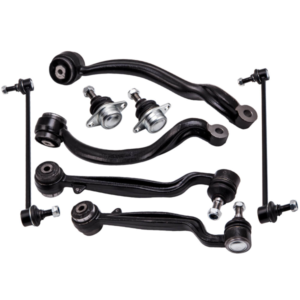 8个前控制臂球头防倾杆套件，适用于2003-2011款路虎揽胜-5