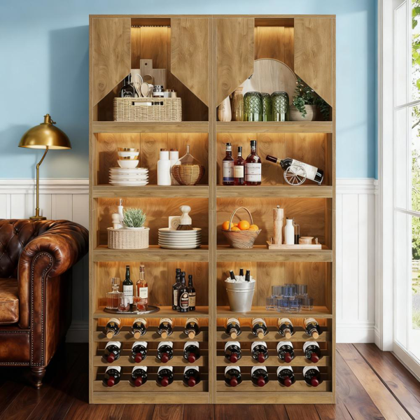 厨房侧板/储物柜/ 咖啡吧柜 /厨房橱柜/酒柜（周末不发货）（-6