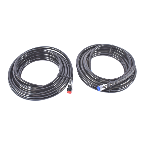 液压方向舵机套件 Hydraulic Outboard Steering System Kit 150HP Marine Outboard Steering 2x24ft Hose for Single-Engine Boats-10