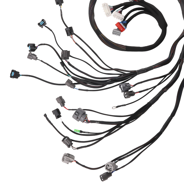 OBD2 D&B系列隐藏式发动机线束，适用于1992-2000年本田思域B16/B18/D16发动机-5