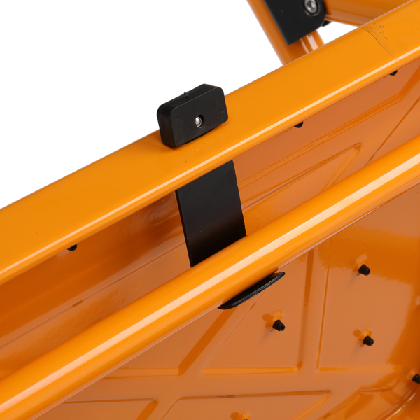 3踏步铁梯低扶手 姜黄色-12