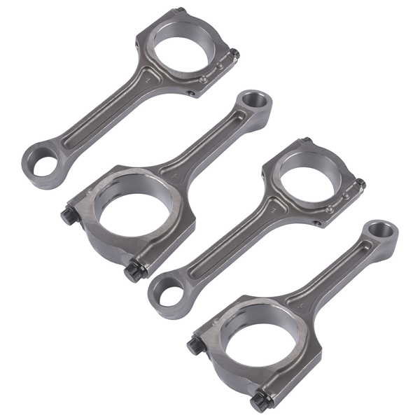连杆 Set of 4 Connecting Rod Fit for Hyundai Tucson 2011-13 Kia Forte 2010-2013 2351025010-1
