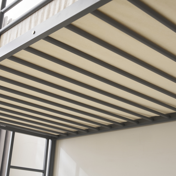 【同款编码：88733738】灰色 Twin&Daybed 双层上下床 铁床 美国 单独Daybed-20