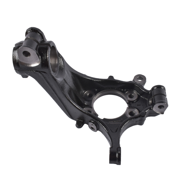 转向节 Front Left Driver Side Steering Knuckle Spindle Fit For Nissan Rogue 2.0L 2.5L 2014-2020 Black Metal 40015-4BA0A 400154BA0A-1