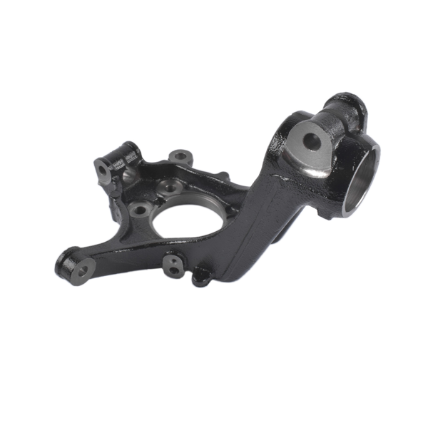 转向节 Front Right Passenger Side Steering Knuckle Spindle Fit For Nissan Rogue 2.0L 2.5L 2014-2020 Black Metal 40014-4BA0A 400144BA0A-6