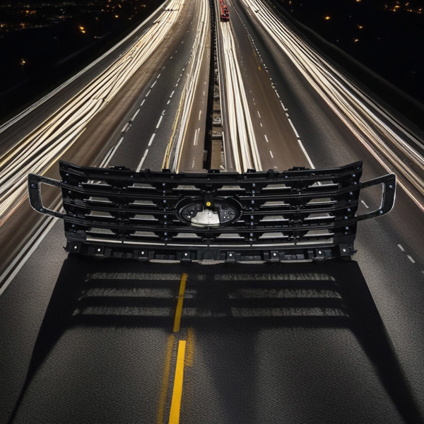 福特远征2018-2021前保险杠格栅上部格栅镀铬LL1Z8200BB-14