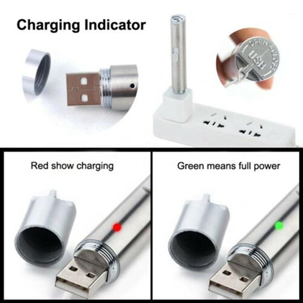 2支3合1 1mw USB可充电宠物玩具笔手电筒红色激光光束紫外灯3模式灯-5