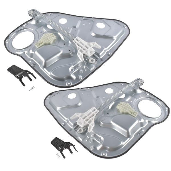 玻璃升降器 2Pcs Rear Window Regulators with Motor 834812B000 834712B000 Fits for Hyundai Santa Fe 2.7L 3.3L 2007-2009-8