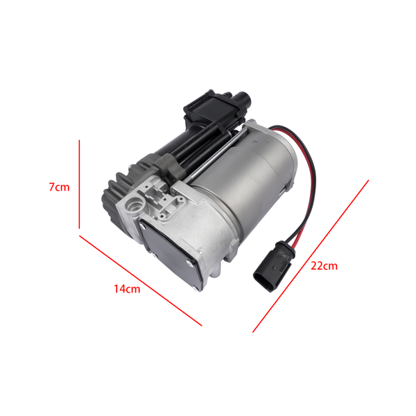 打气泵 Air Suspension Compressor Pump Replacement for 2013-2019 BMW X5 F15/F85 X6 F16/F86 37206875177-9