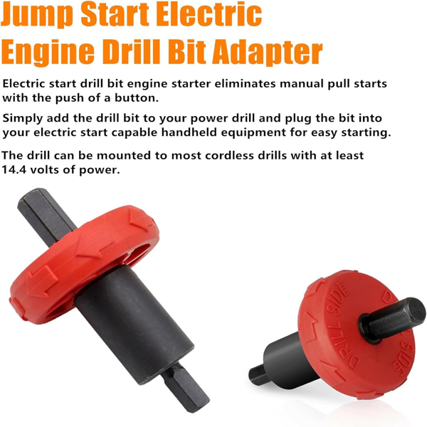 Troy Bilt Trimmer起动发动机简易钻头适配器电动-6