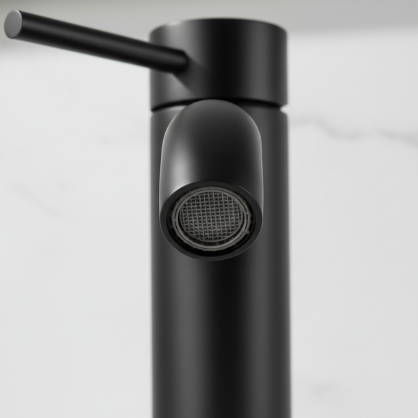 单柄浴室水龙头卫生间水龙头不锈钢单孔T10，哑光黑色【周末不发货，TK/TEMU订单仅支持自提】-8