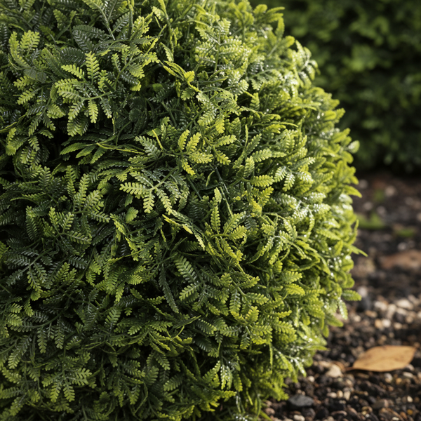 2件套22英寸人造树天然植物黄杨木球人造植物常青盆栽灌木适用于圣诞节、门廊、庭院、入口、室内家居客厅装饰FBA发货-6