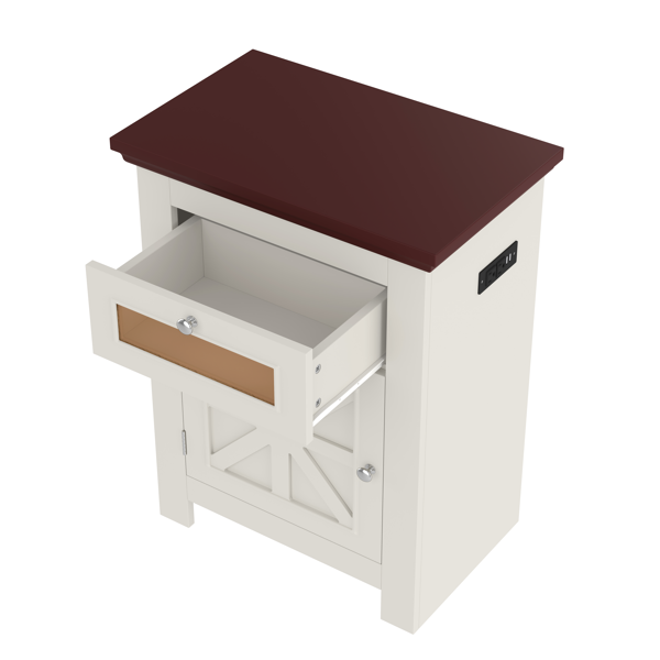 10-15加仑鱼缸架，带电源插座的水族箱架，承重198磅，带储物柜和抽屉的鱼缸桌，也适用于爬行动物饲养箱。-6