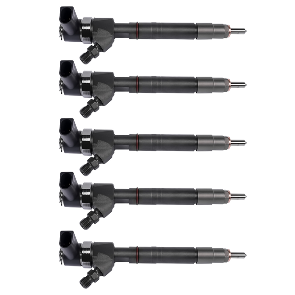 喷油器 Set of 5 Fuel Injector Diesel Fit for Freightliner Dodge Sprinter 2500 2004-2006 Engine Code OM647-3