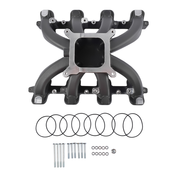 进气歧管 Engine Intake Manifold Fits for Chevrolet Camaro Corvette Convertible Coupe 1997-2007 Black-4