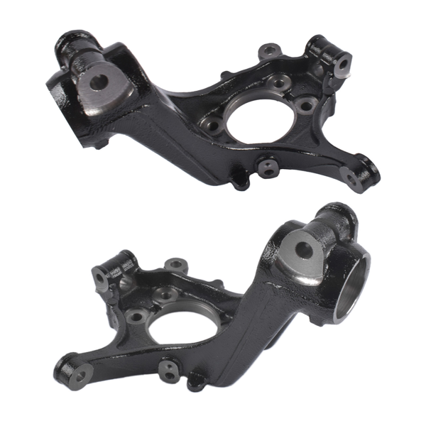 转向节 1 Pair Front Steering Knuckle Spindle Fit For Nissan Rogue 2.0L 2.5L L4 2014-2020 Black Metal 40015-4BA0A 400154BA0A 40014-4BA0A 400144BA0A-7