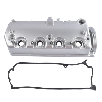 气门室盖 Aluminum Engine Valve Cover with Gaskets Replacement for 2001-2005 Honda Civic L4 1.7L 12310PLC000