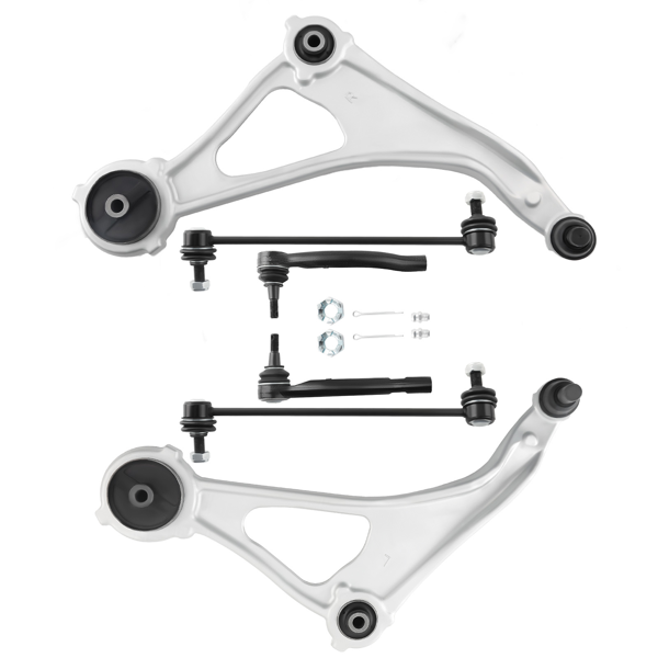 6x 前下控制臂（含球头）适用于日产Altima 2013款 2.5L/3.5L 轿车-1
