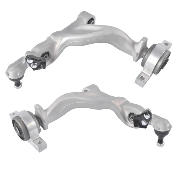 控制臂 Pair Front Lower Control Arms Left + Right Fits for INFINITI M35 M45 RWD 2006-2010 54500EG01A 54501EG00A-1