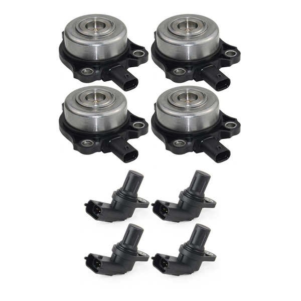 凸轮轴电磁铁套装 Camshaft Position Sensor & Magnet Kit Fit for Mercedes-Benz C209 C219 CLK550 CLS550 GL550 R350 Intake & Exhaust 2720510177 2720510077-2