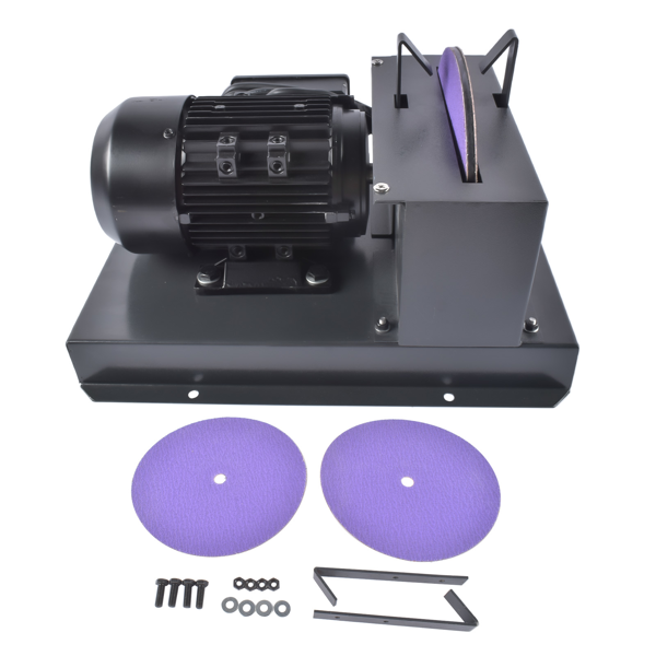 磨刀机 Lawn Mower Blade Sharpener 1HP 750W with 9 Inch Grinding Wheel Fit for Gator Blades-1