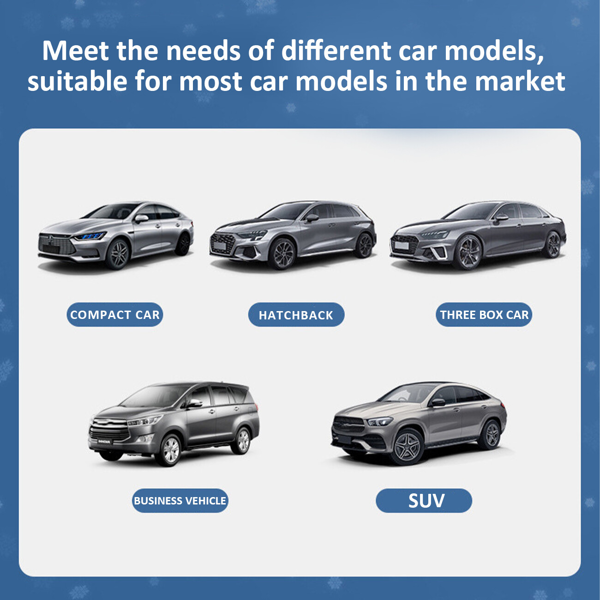 汽车挡风玻璃罩磁性挡风玻璃雪罩汽车前窗遮阳板-3