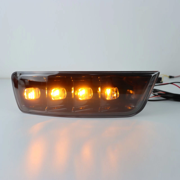 适用于丰田4Runner 2003-2005的LED前保险杠日间行车灯转向雾灯-9