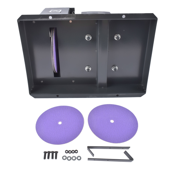 磨刀机 Lawn Mower Blade Sharpener 1HP 750W with 9 Inch Grinding Wheel Fit for Gator Blades-7