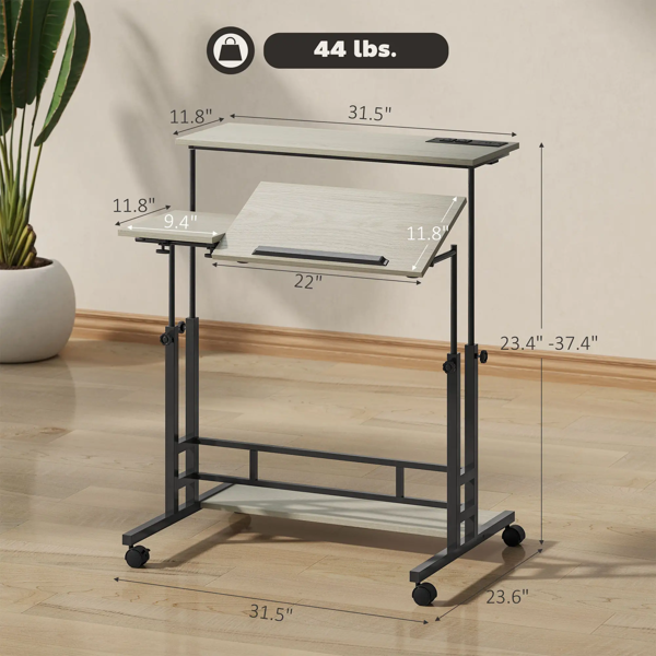 可调节立式办公桌（周末不发货）-5