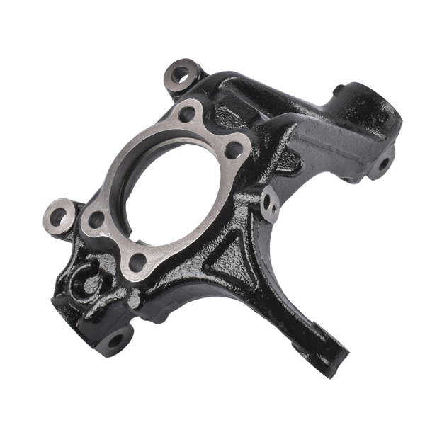 转向节 Front Left Driver Side Steering Knuckle Spindle Fit For Nissan Rogue 2.0L 2.5L 2014-2020 Black Metal 40015-4BA0A 400154BA0A-4