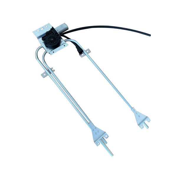 玻璃升降器 Front Left Driver Side Power Window Regulator w/ Motor Fit for Freightliner Cascadia with Motor Bolt On Electric Steel Plastic A18-67226-002 A18-27226-000-4