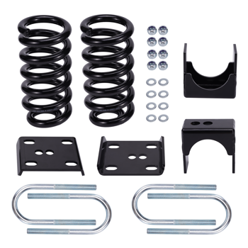 前3英寸后5英寸降低弹簧翻转套件适用于雪佛兰C10/GMC C15 1973-1987款