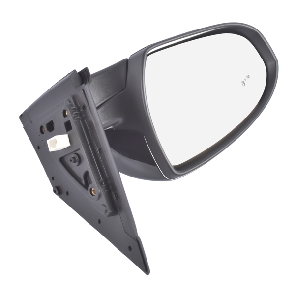 后视镜 Left Side Power Mirror Heated Paintable for Hyundai Tucson 2016-2018 Black (Paint to Match) 87610D3410 HY1320246-5