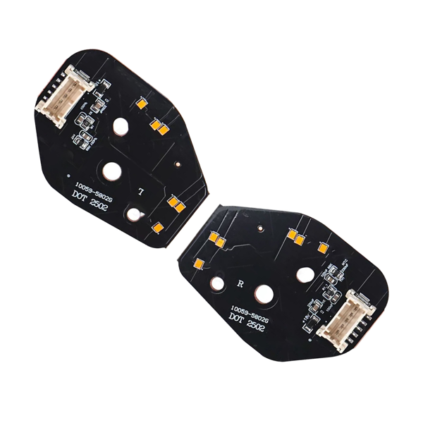 适用于 2023-2025 款福特 Ranger 的 Newjo 琥珀色 LED 日间行车灯大灯模块-2