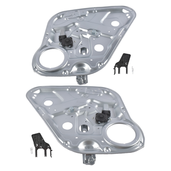 玻璃升降器 2Pcs Rear Window Regulators with Motor 834812B000 834712B000 Fits for Hyundai Santa Fe 2.7L 3.3L 2007-2009