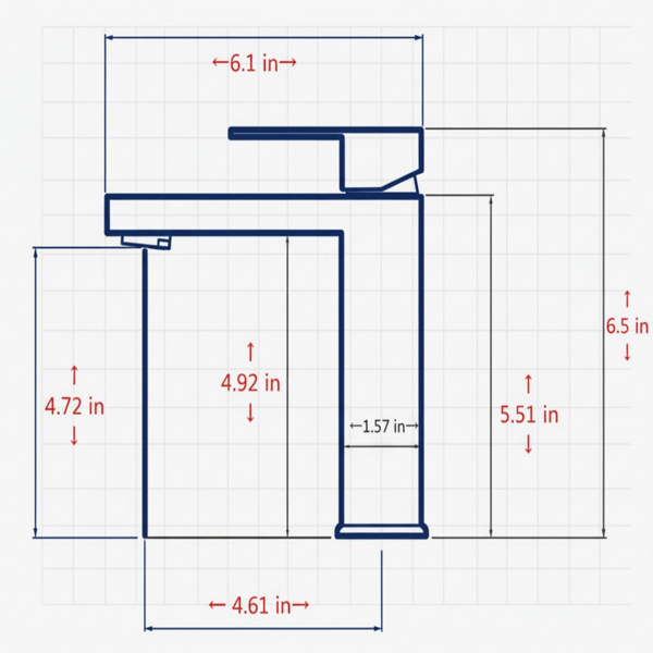单柄浴室水龙头卫生间水龙头不锈钢单孔-T20，哑光黑色【周末不发货，TK/TEMU订单仅支持自提】-13
