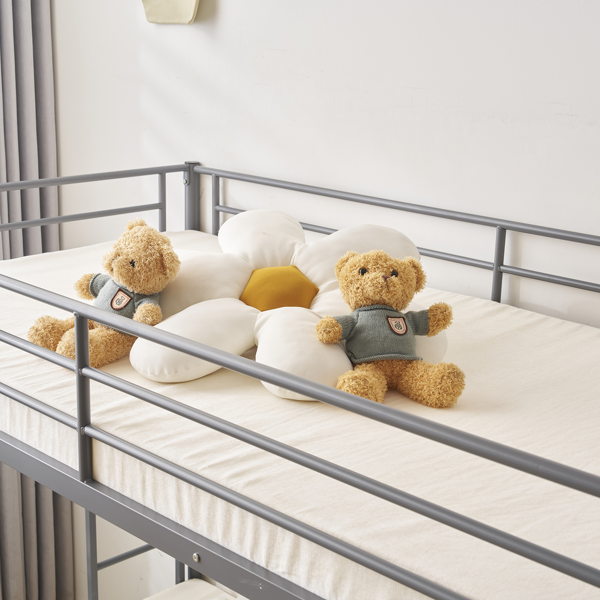 【同款编码：88733738】灰色 Twin&Daybed 双层上下床 铁床 美国 单独Daybed-12