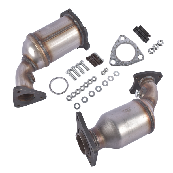 三元催化器 2Pcs Front Catalytic Converters Left and Right Fit for Nissan Altima 3.5L V6 16221 16222-3