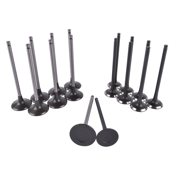 进排气门套装 Intake & Exhaust Valves Fit for Kia Optima Rondo 2006-2009 Hyundai Sonata 2006-2007 2.4L 2359CC L4 DOHC 2221225040 2221125000-2