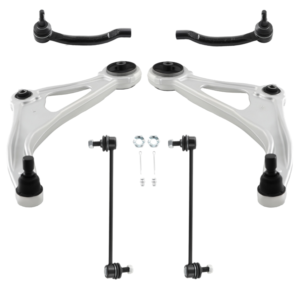 6x 前下控制臂（含球头）适用于日产Altima 2013款 2.5L/3.5L 轿车-7