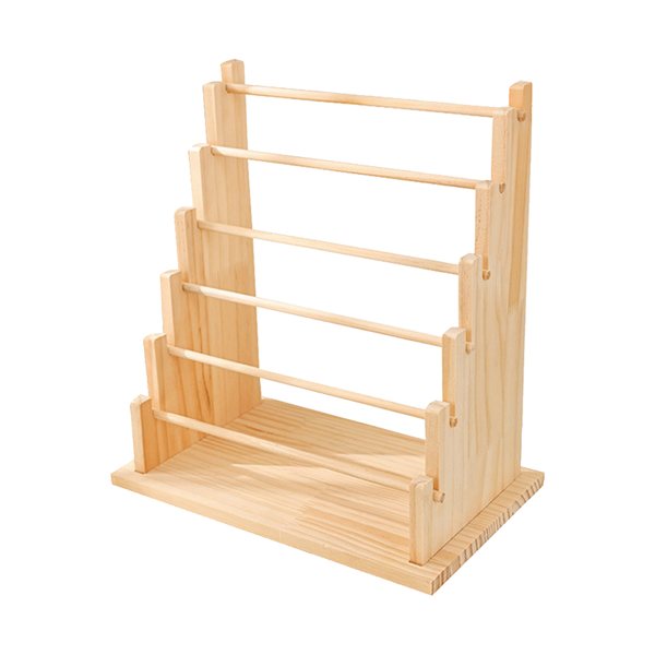 实木首饰收纳挂架手链手串展示架 六层 （tk/temu下自提）-2