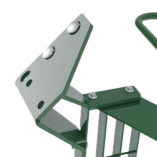 阶梯踏板（左侧扶手）适用于约翰迪尔4030-4955型多功能农用拖拉机 钢制 绿色-5