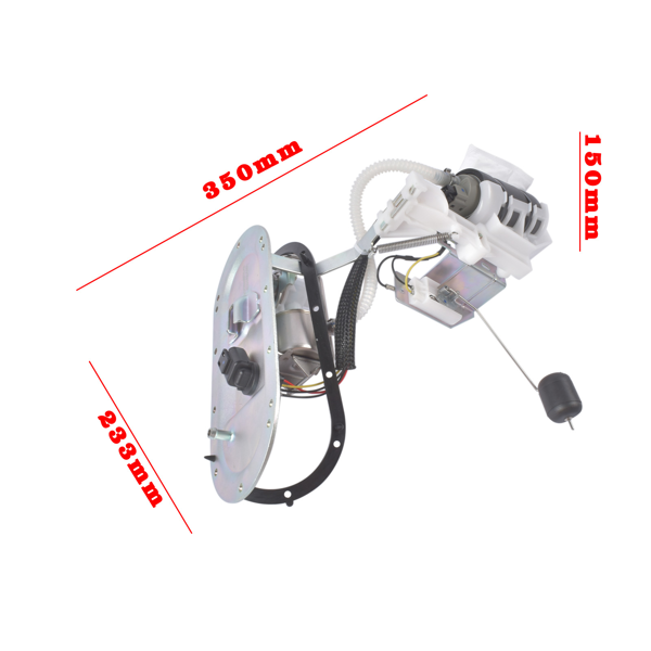 燃油泵 Fuel Pump Assy Fit for Harley-Davidson Road King Police Escort FLHPEI FLHPI FLHRI Classic FLHRCI 2002-2005 Custom FLHRSI 2004 Gasoline 75127-02C 75127-02-3